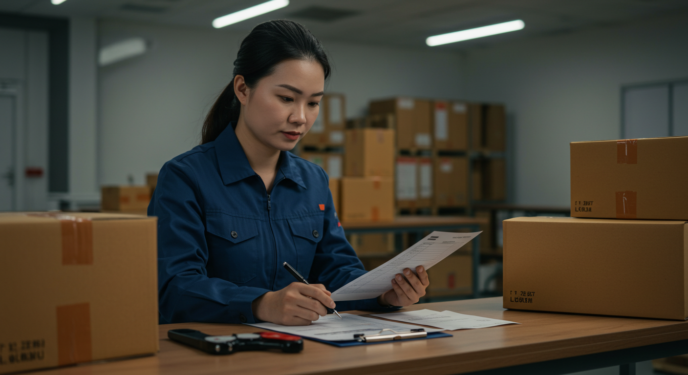 Урбанистическая улица Китая с магазинами и продавцами товаров