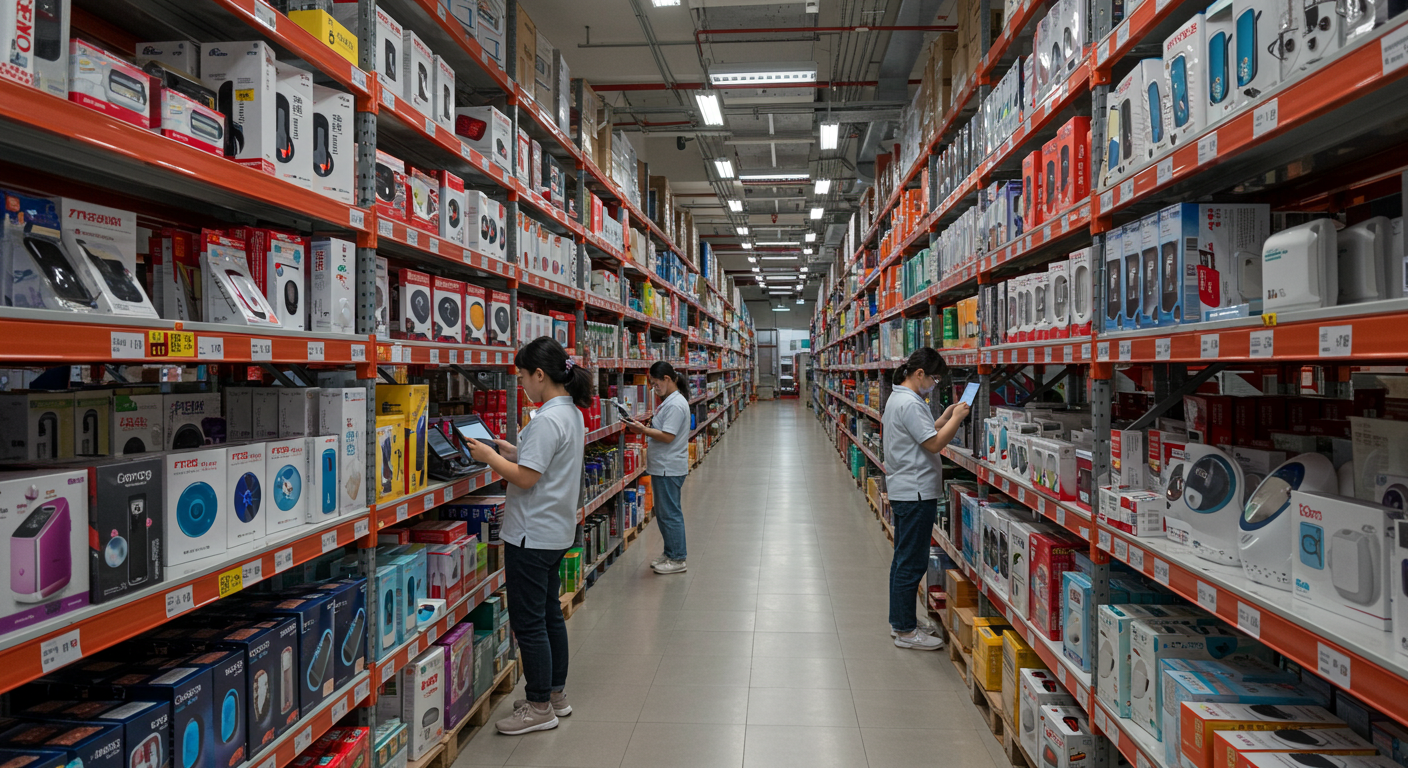 Вертикальная ферма с гидропоникой и упакованными свежими овощами в Китае