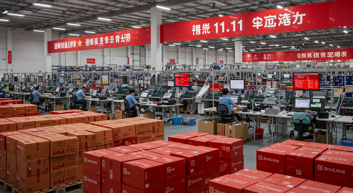 Выставка международной торговли в Китае с покупателями и стендами брендов.