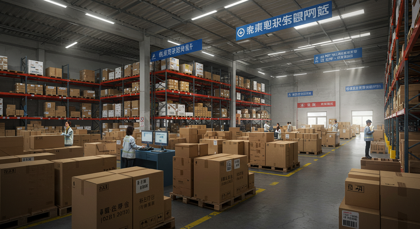 Выставка высококачественной электроники и косметики в футуристическом магазине