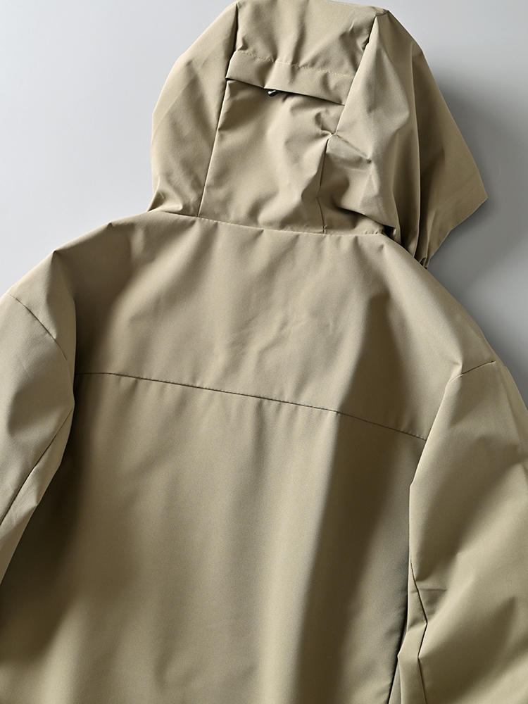 Мужская куртка с капюшоном и ветрозащитой оптом из Китая