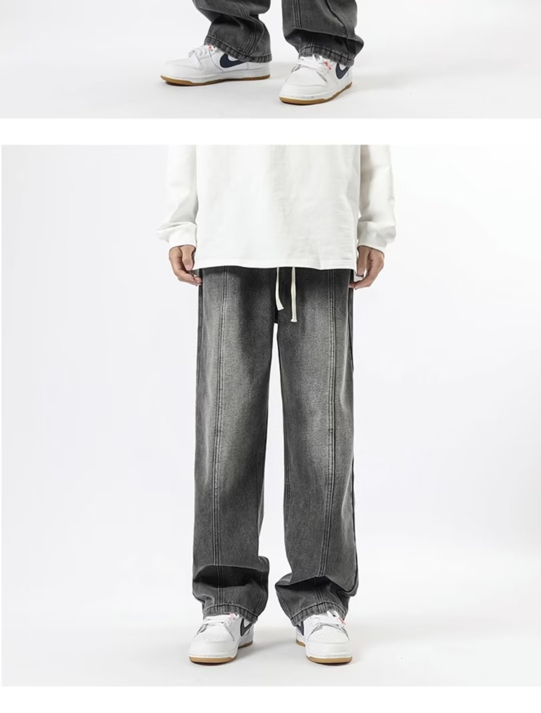 Мужские джинсы в стиле американской весны и лета оптом из Китая