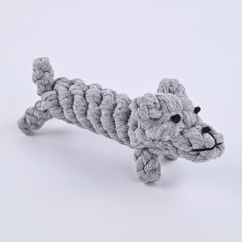 Плетеная игрушка для собак оптом из Китая