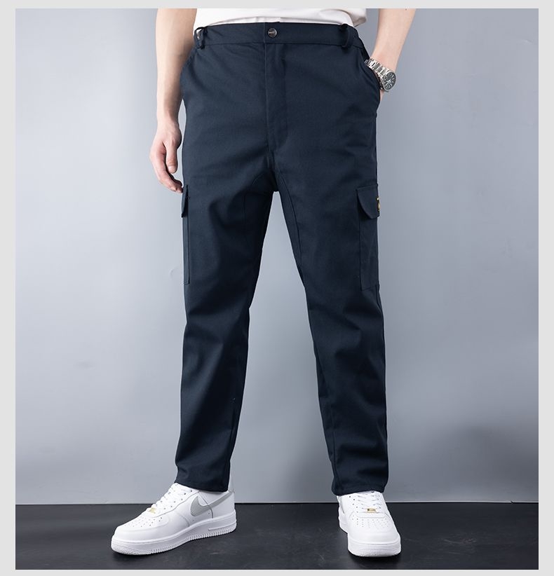 Мужские рабочие брюки с карманами оптом из Китая