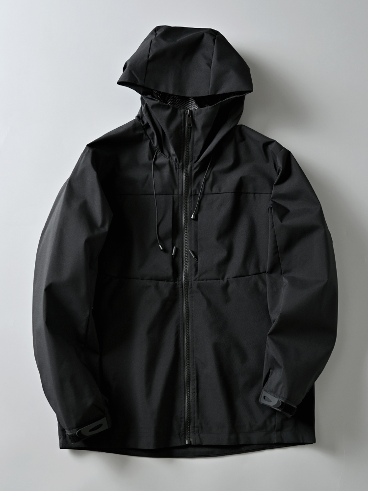 Мужская куртка с капюшоном и ветрозащитой оптом из Китая
