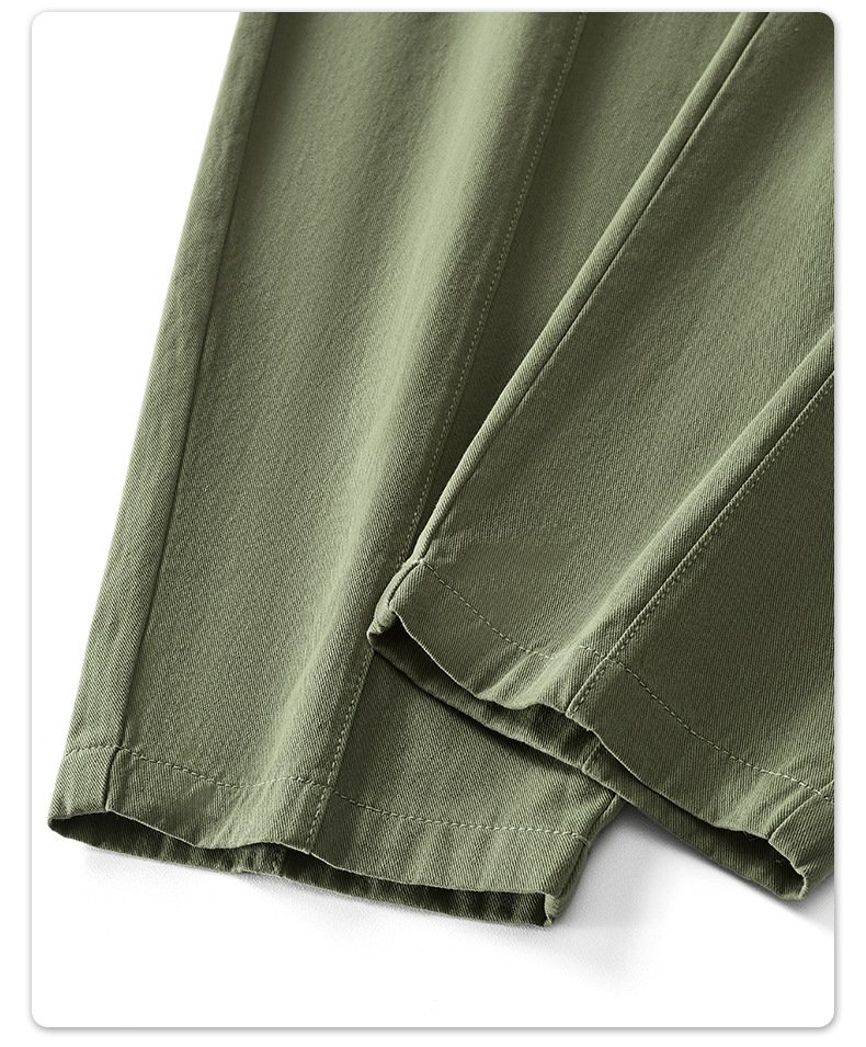 Readily Solved|2023春夏季梭织坠感纯色长裤 оптом из Китая