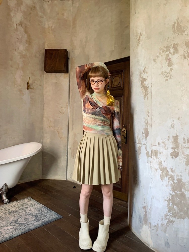 Женская футболка с длинным рукавом и уникальным дизайном оптом из Китая