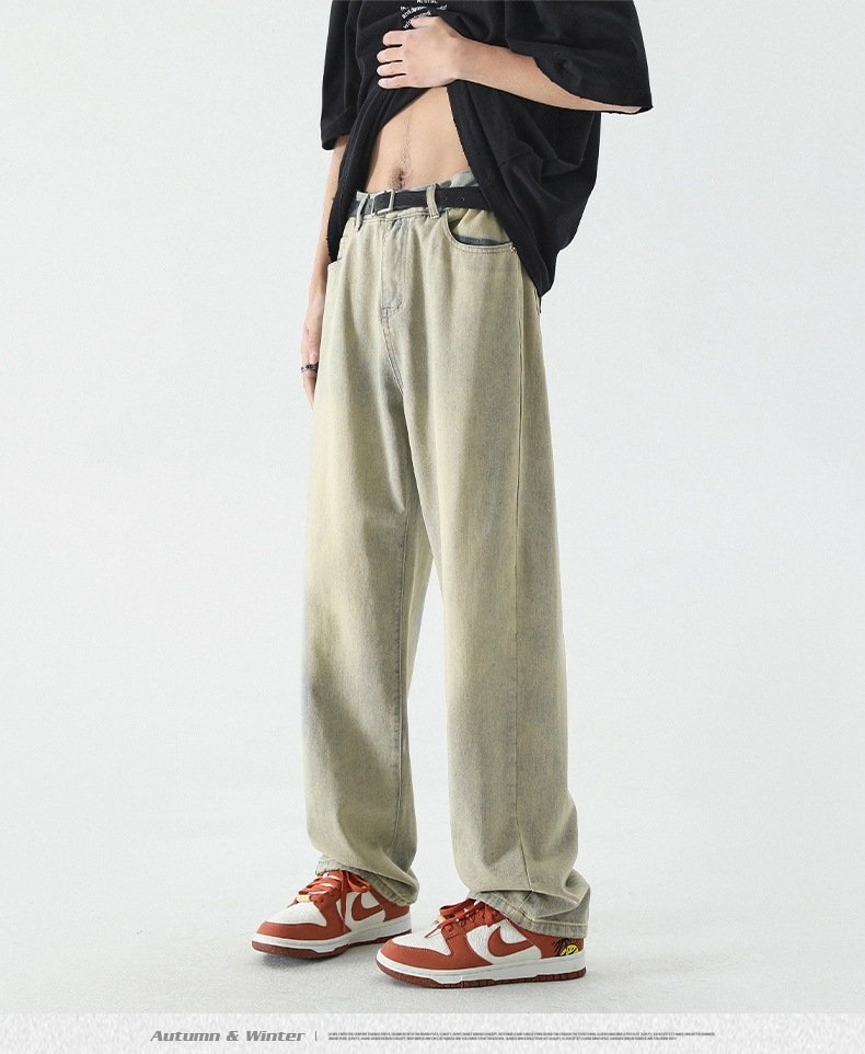 Wassup Мужские джинсы прямого кроя оптом из Китая