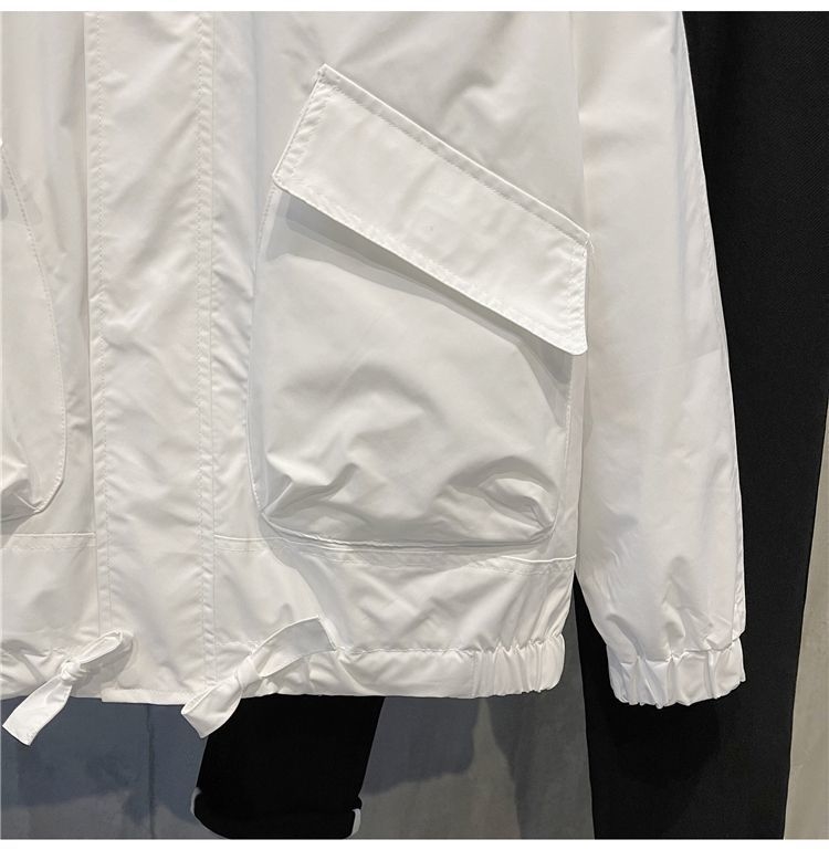 Мужская куртка в стиле хипстер с высоким воротником оптом из Китая