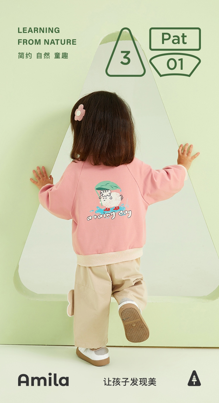 Детская куртка весна-осень 2023 оптом из Китая