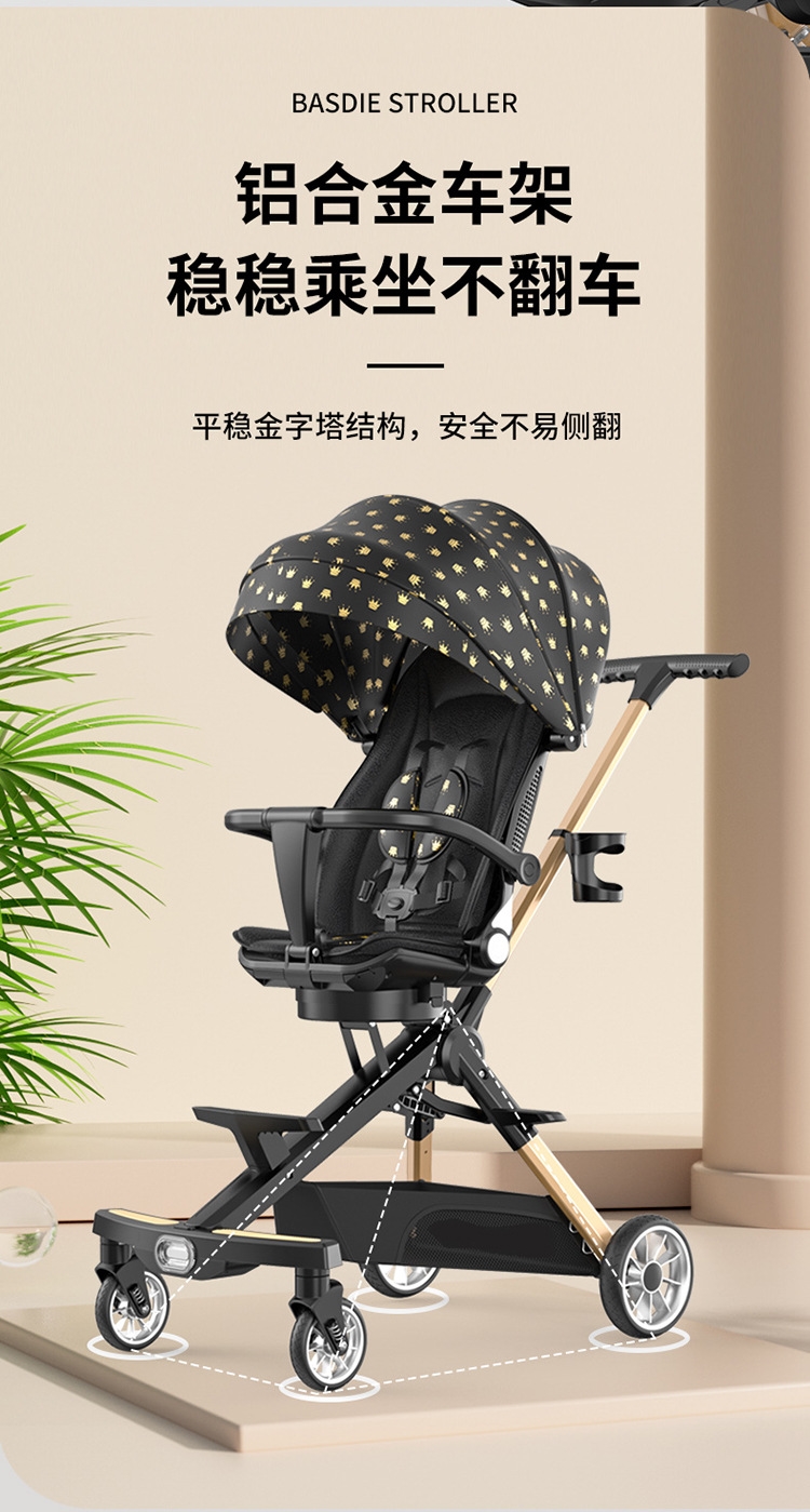 Детская коляска BASDIE STROLLER оптом из Китая