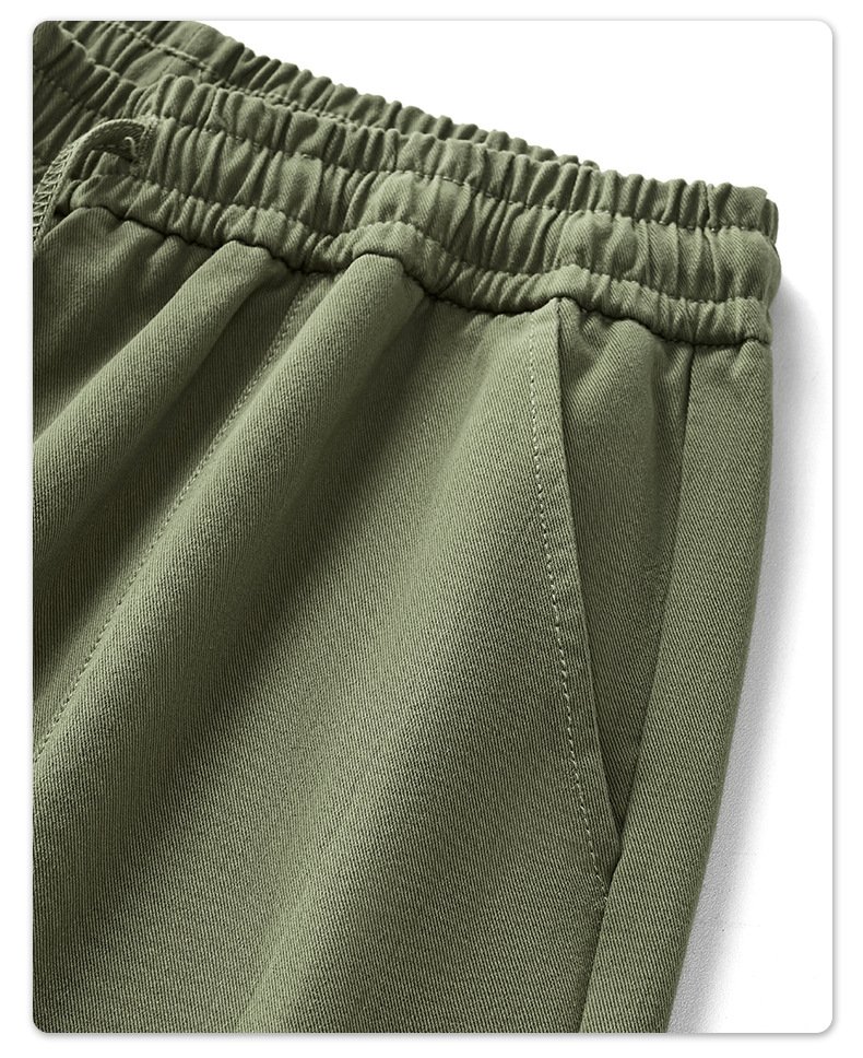 Readily Solved|2023春夏季梭织坠感纯色长裤 оптом из Китая