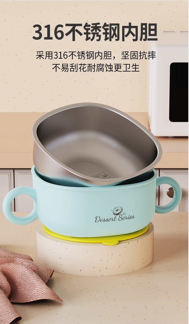 Детская пищевая чашка из нержавеющей стали с ручкой оптом