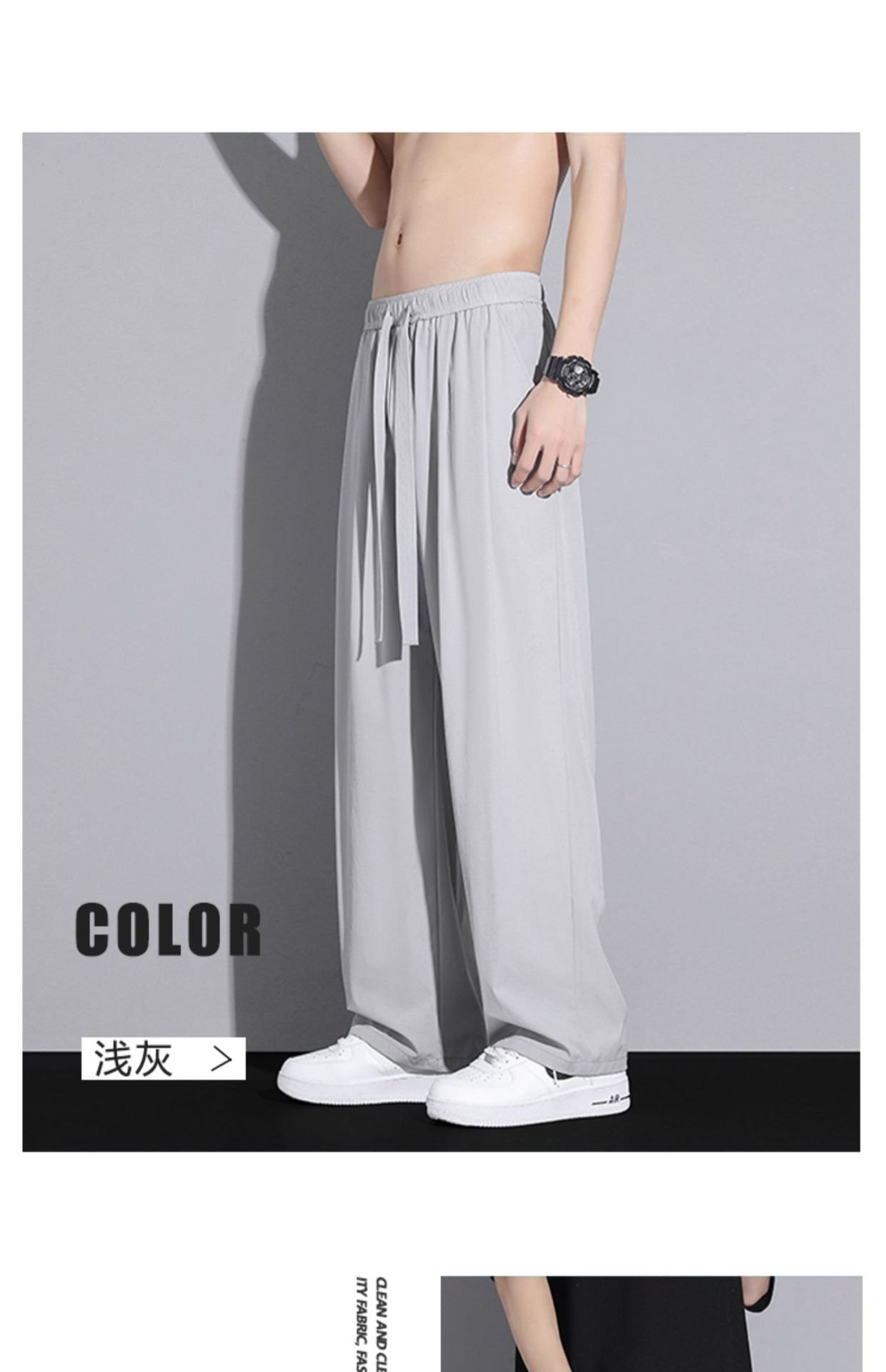 NASA мужские летние широкие брюки 2024 оптом из Китая