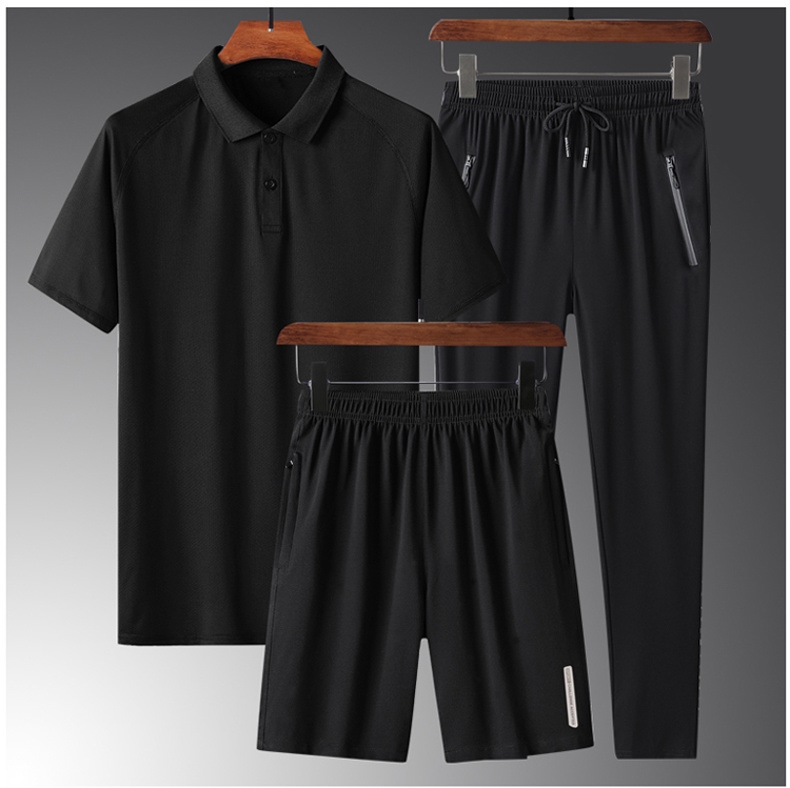 Тройной спортивный костюм для мужчин оптом из Китая