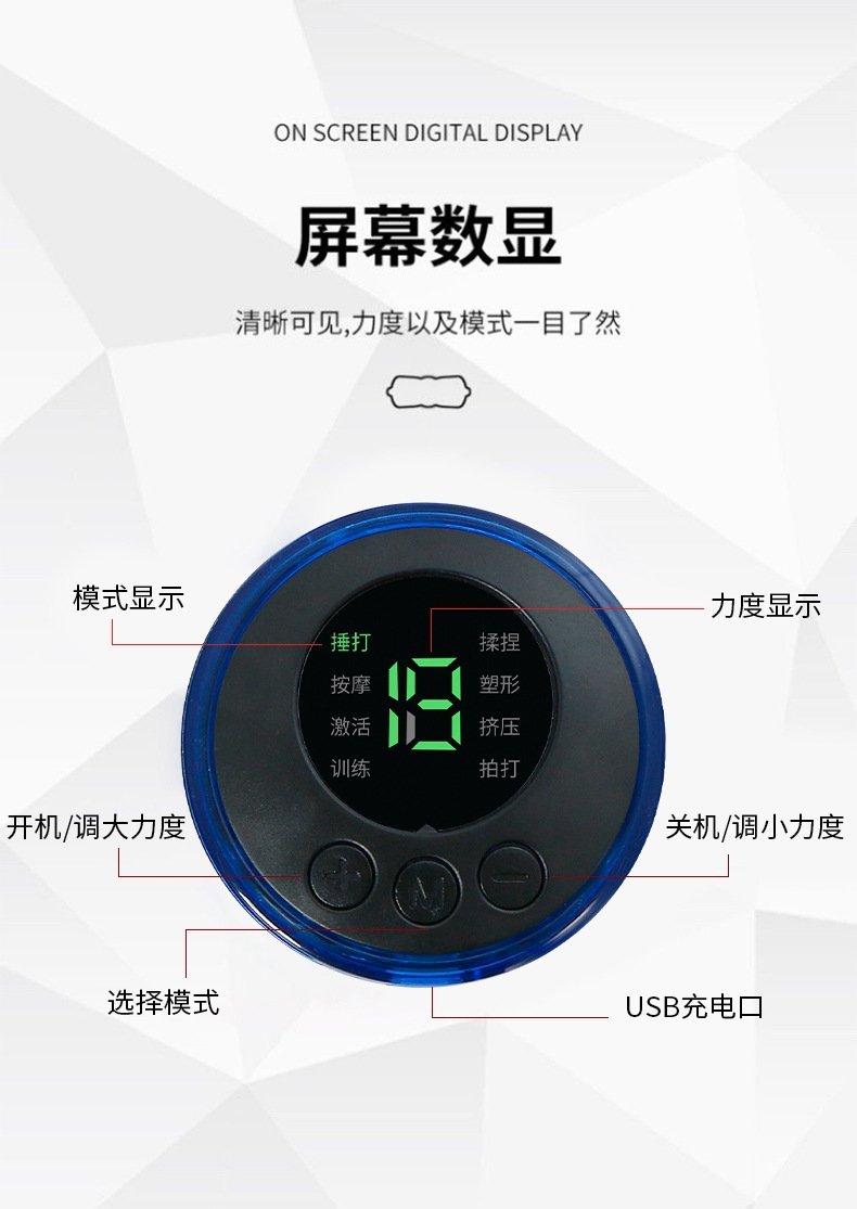 Электромассажер для шеи с функцией EMS оптом из Китая