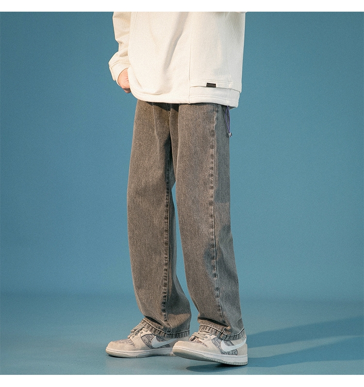 2024 весна-осень новые мужские джинсы оптом из Китая