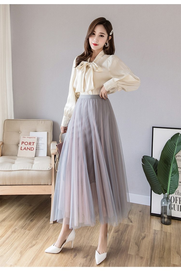 Многослойная сетчатая юбка оптом из Китая