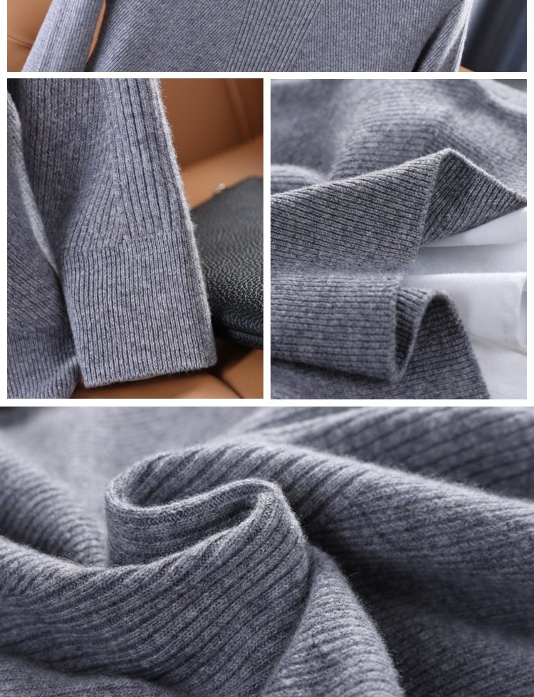 Мужской свитер из чистой шерсти оптом