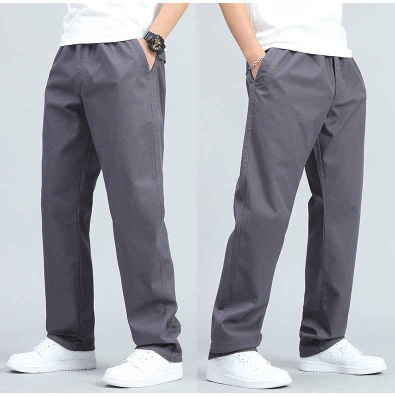 Мужские летние широкие хлопковые брюки оптом из Китая