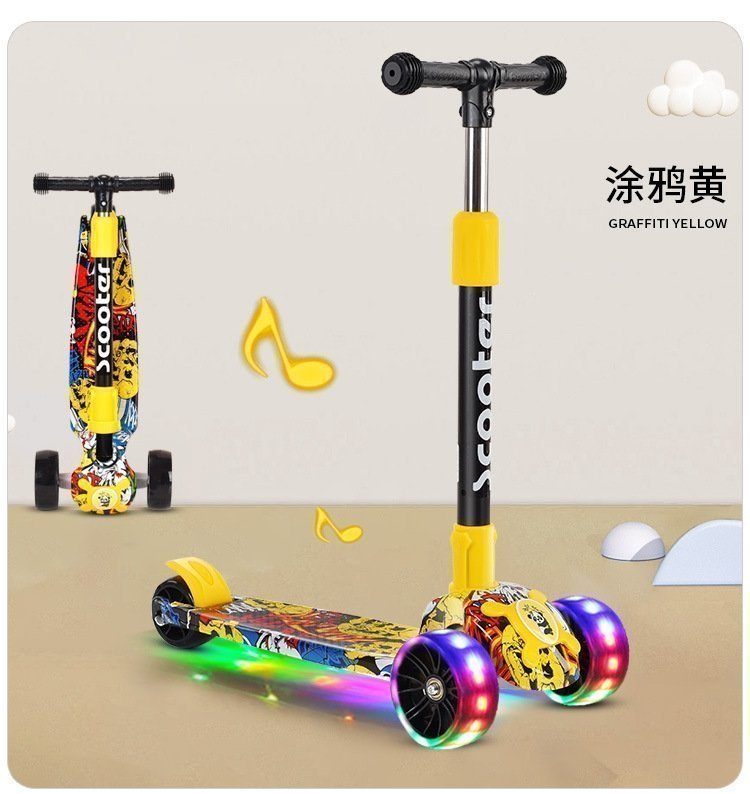 Детский трехколесный самокат оптом