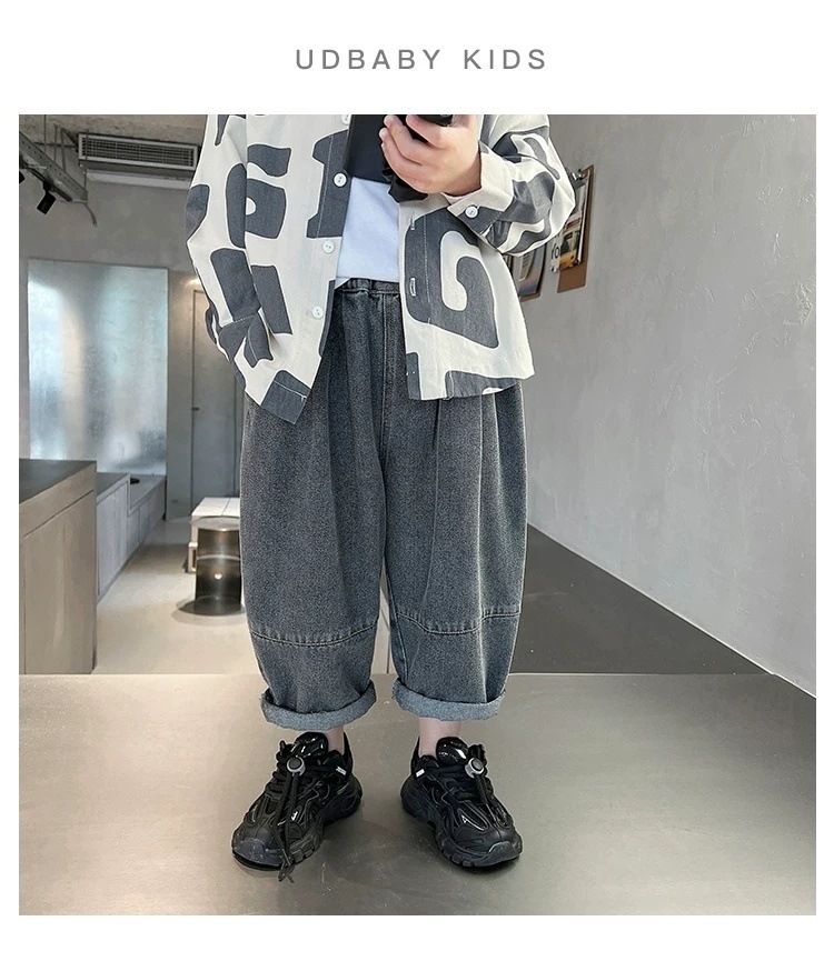 Джинсы для мальчиков UDBABY KIDS оптом из Китая