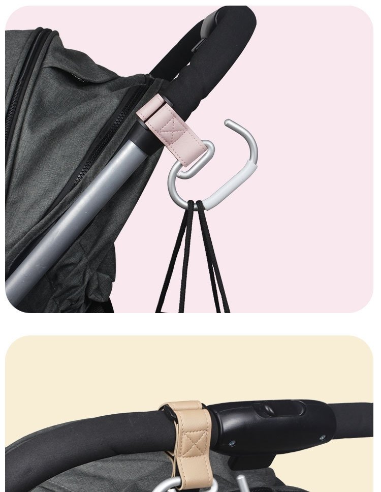 Крючок для детской коляски из кожи оптом