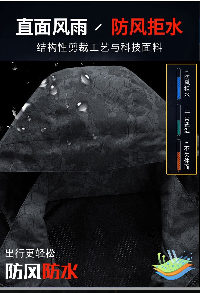 Мужская ветровка съемным капюшоном оптом из Китая