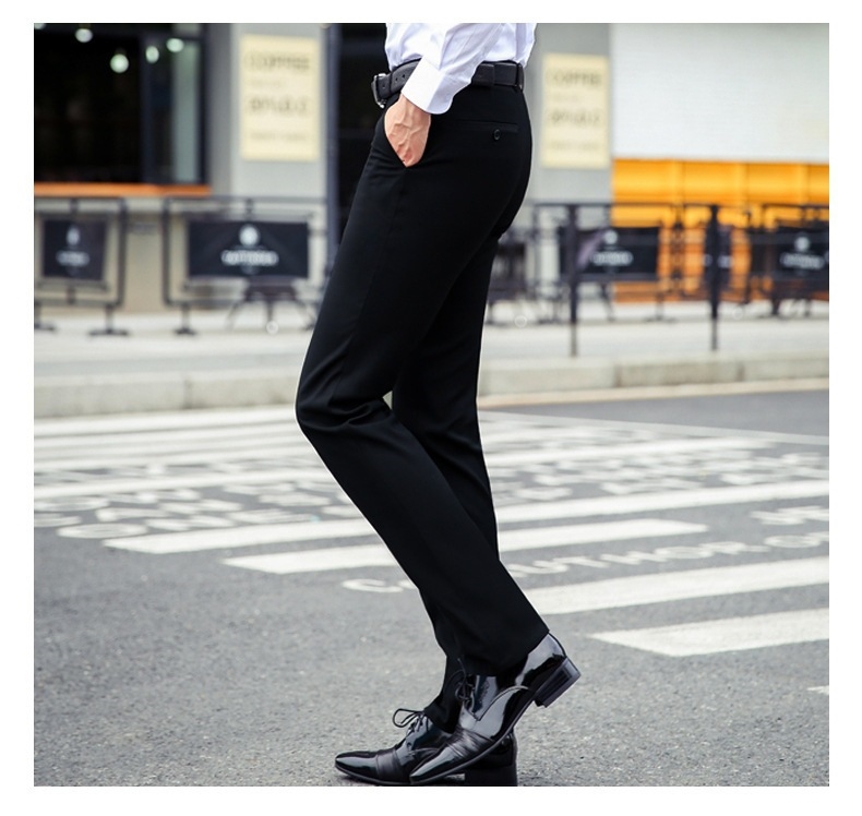 Мужские брюки в стиле бизнес-классика оптом из Китая
