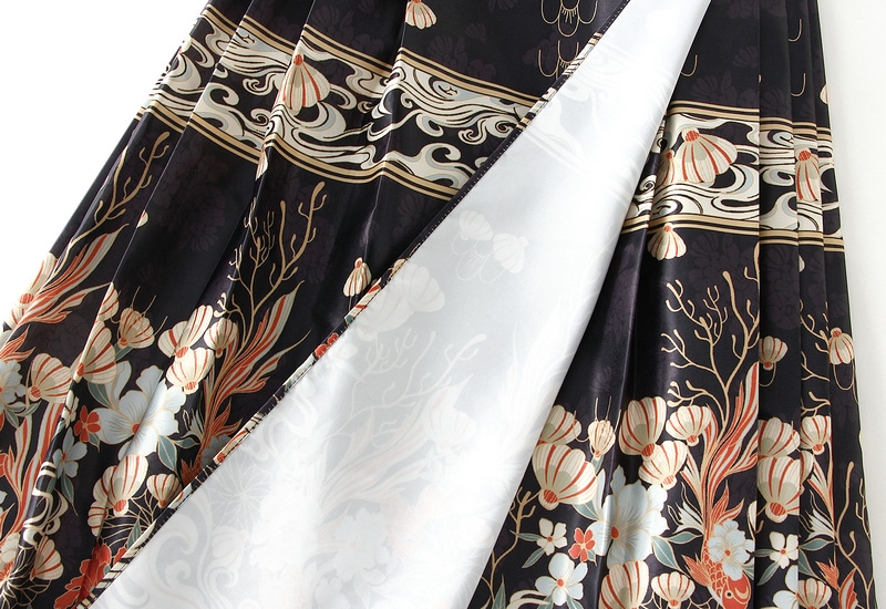 Ганьфэнь Миньжи Ханьфу - женская полускладная юбка 2024 оптом из Китая