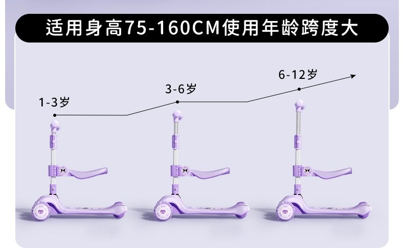 Детский трехколесный скейтборд оптом