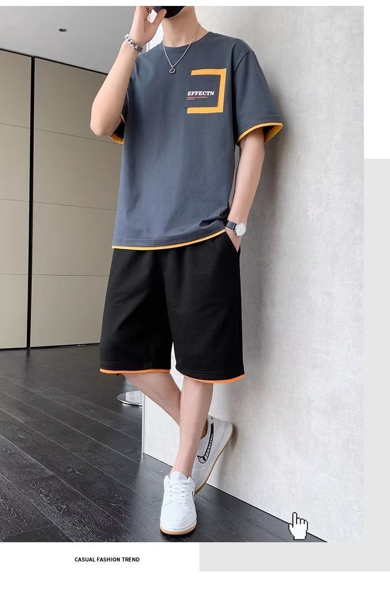 Летний спортивный костюм для мужчин оптом из Китая