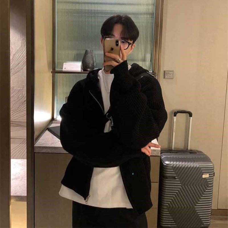 Мужской свитер с капюшоном оптом