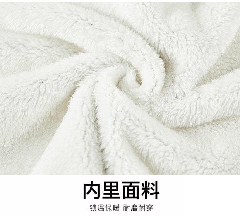 Мужская куртка с начесом и застежкой на молнии оптом из Китая