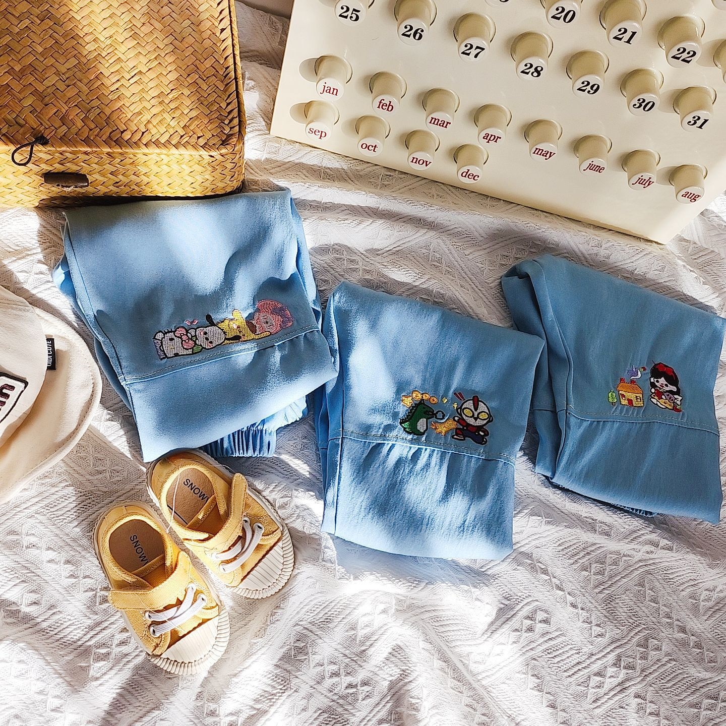 Детские джинсы с защитой от комаров и кондиционеры оптом из Китая