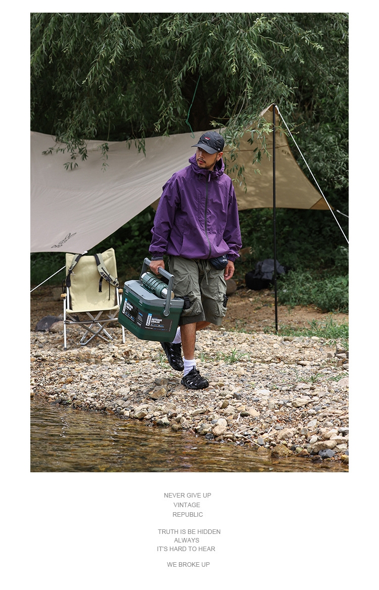 Куртка SHIBUYAELEMENT в стиле милитари с капюшоном оптом из Китая