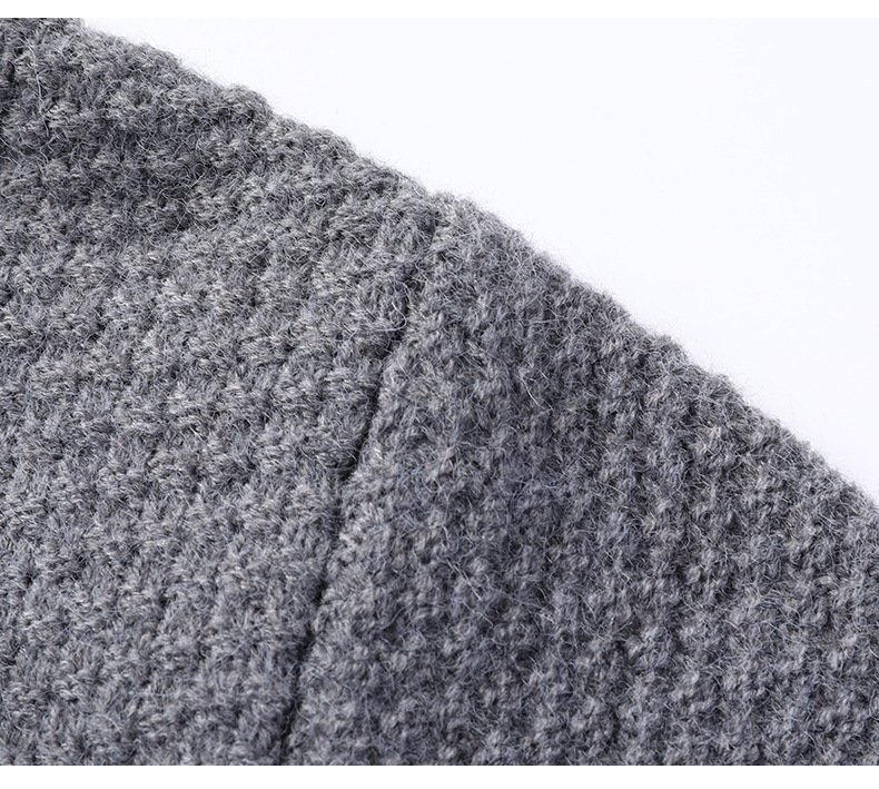 Мужской свитер с геометрическим узором оптом