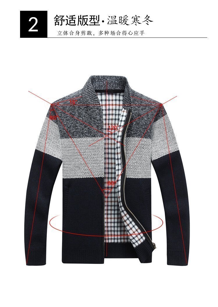 Мужская толстовка с молнией и утеплением оптом