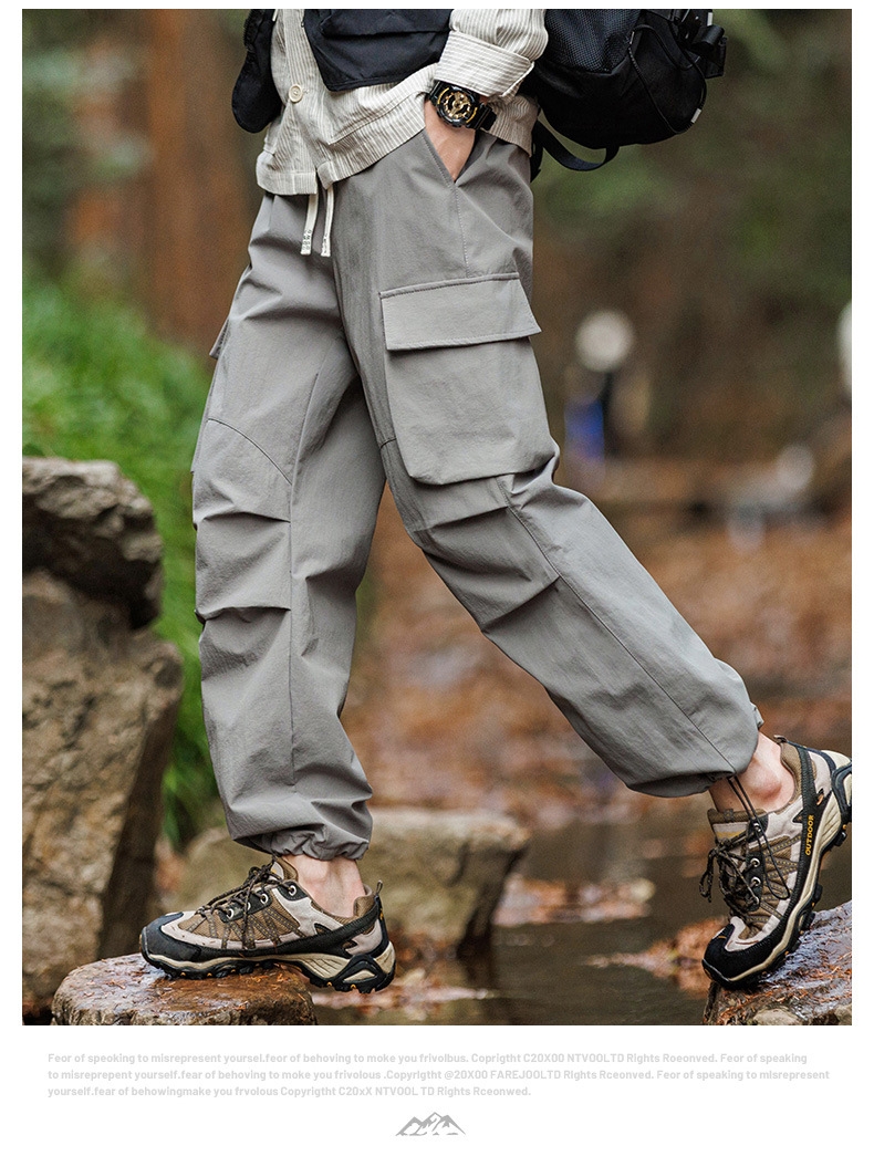 Наса прямые мужские брюки 2024 весна-лето оптом из Китая