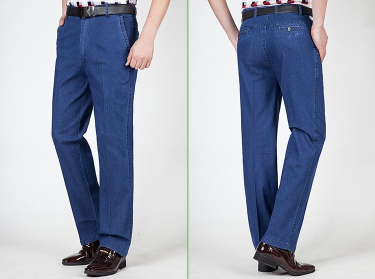 Мужские джинсы прямого кроя весна-лето оптом из Китая