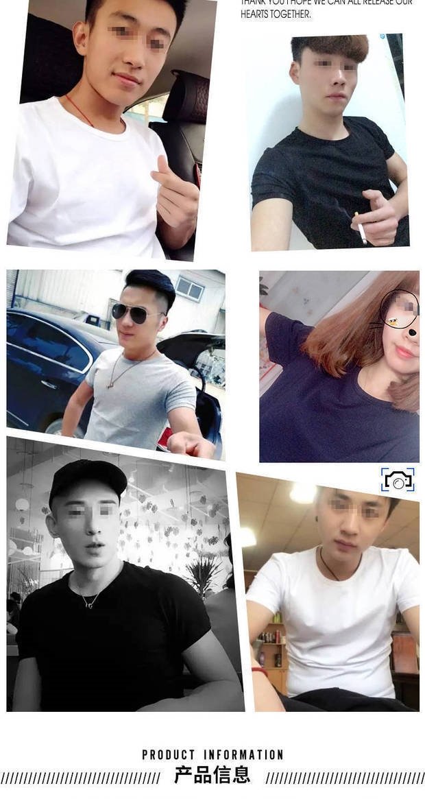 Мужская футболка из модала и льна оптом из Китая