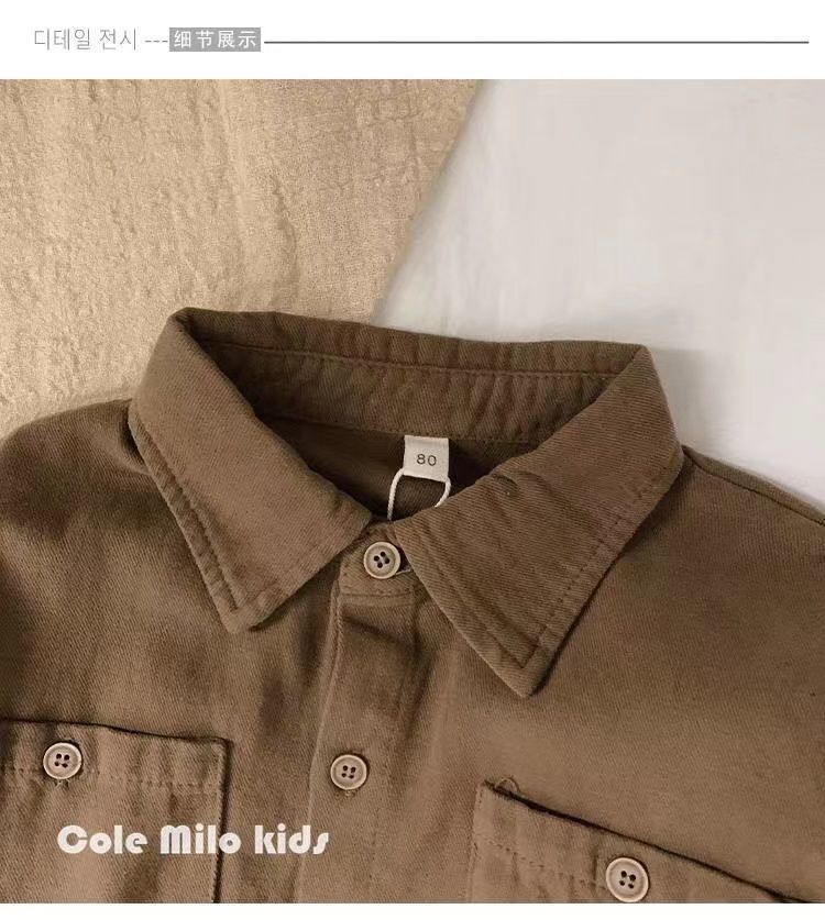 Детская рубашка с начесом на молнии оптом из Китая