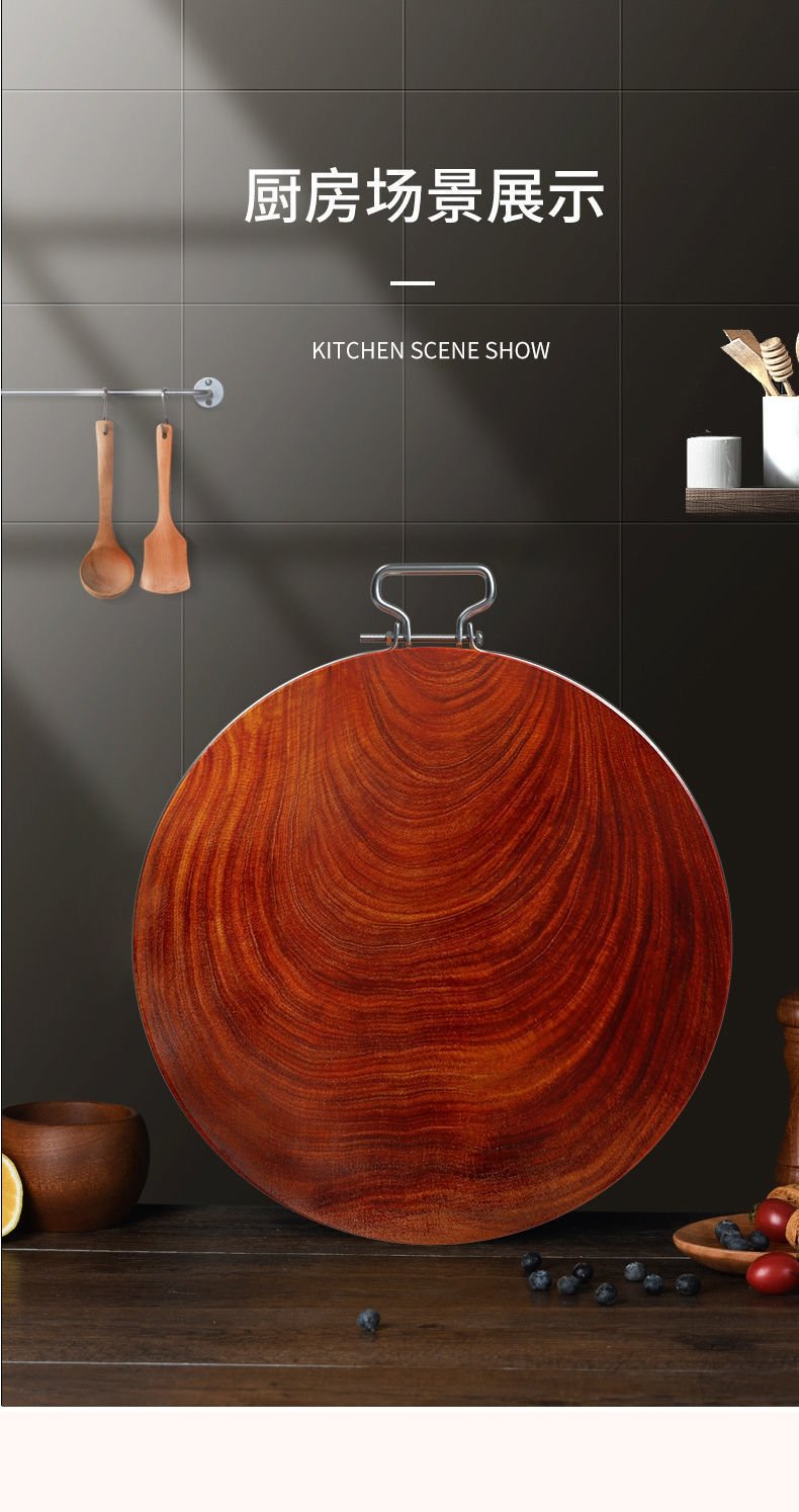 Круглая доска из красного железного дерева оптом