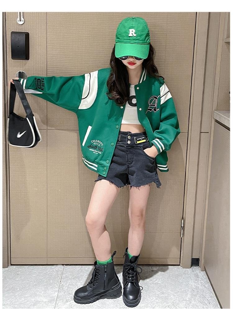 Детская весенняя куртка для девочек оптом из Китая