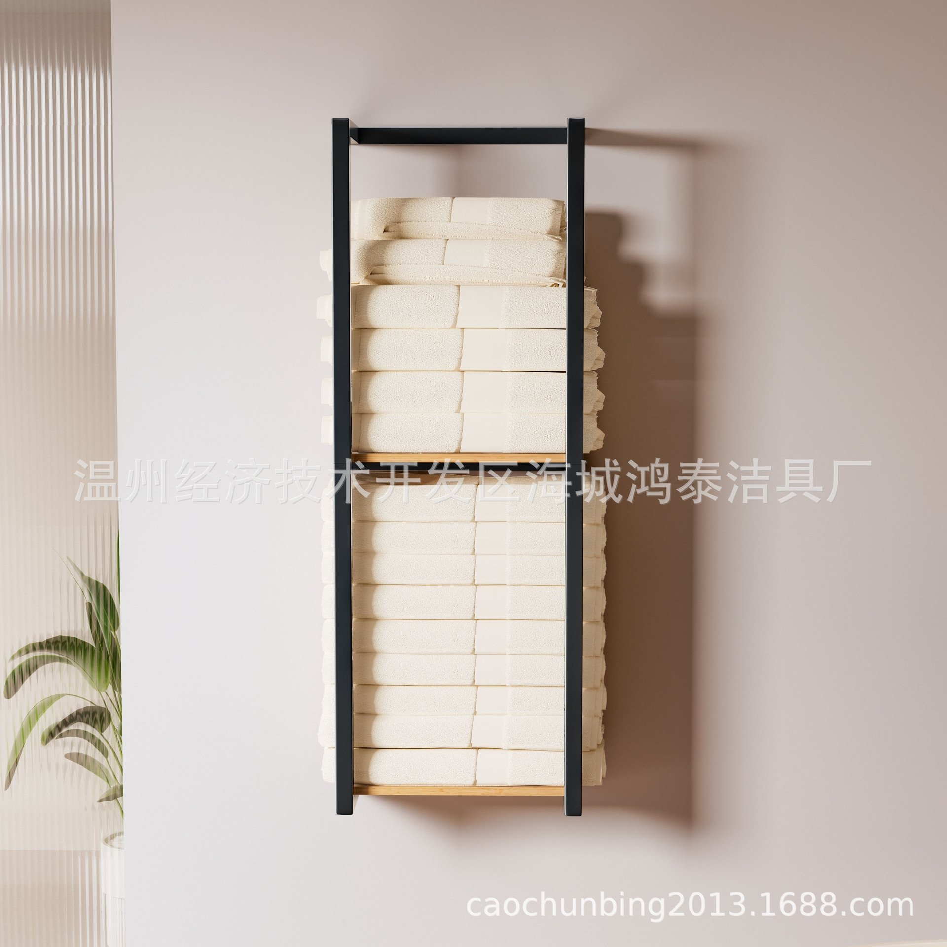 Настенная полка для полотенец из нержавеющей стали оптом