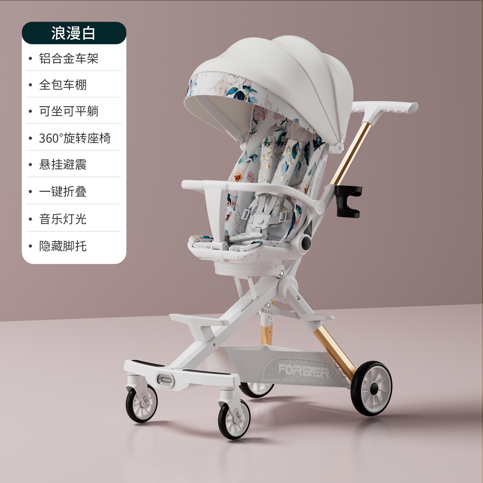 Детская коляска BASDIE STROLLER оптом из Китая