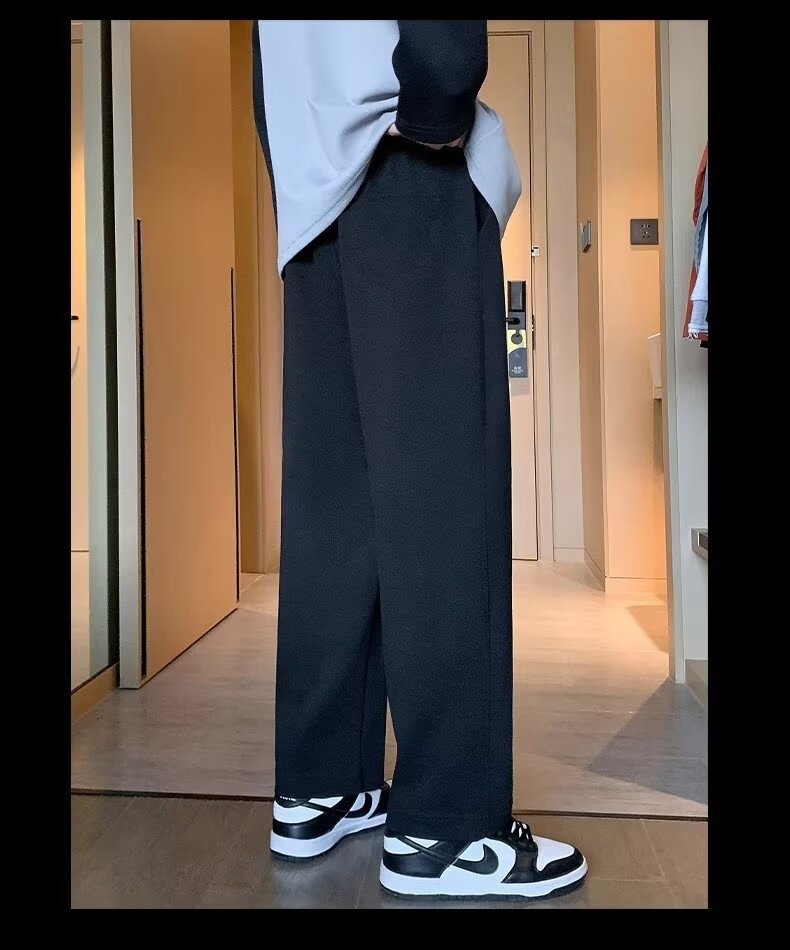Широкие брюки 2024 новой моды для мужчин оптом из Китая