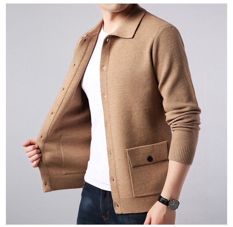 Мужская кардиган зимняя осень оптом