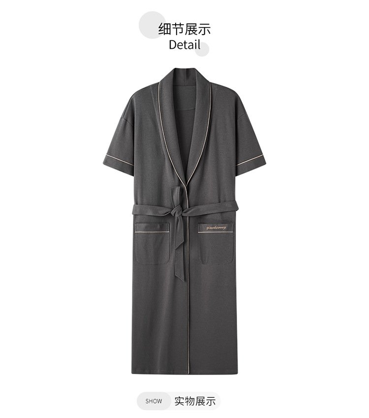 Мужская халат-платье из хлопка оптом