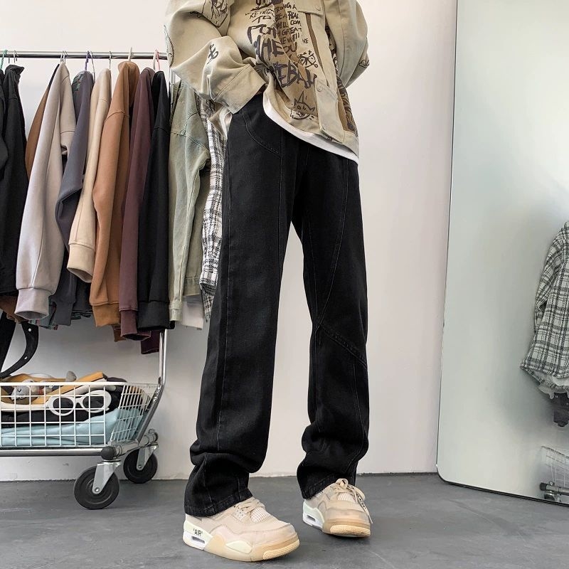 Мужские джинсы в стиле ретро vibe оптом из Китая